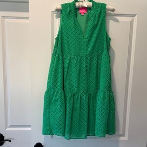 Lilly Pulitzer Vibrant Green Dress